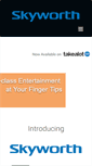 Mobile Screenshot of myskyworth.com