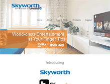 Tablet Screenshot of myskyworth.com